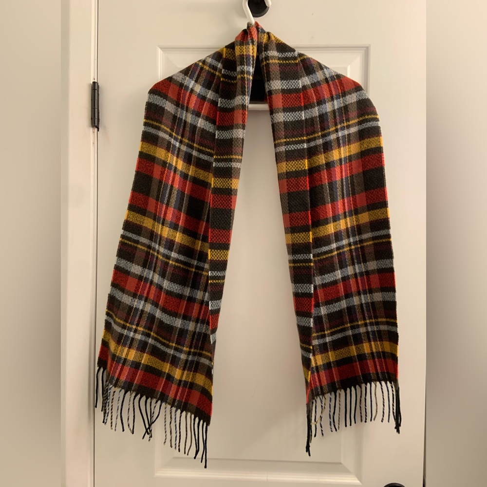 Classic Tartan Scarf - Red, Yellow, Black